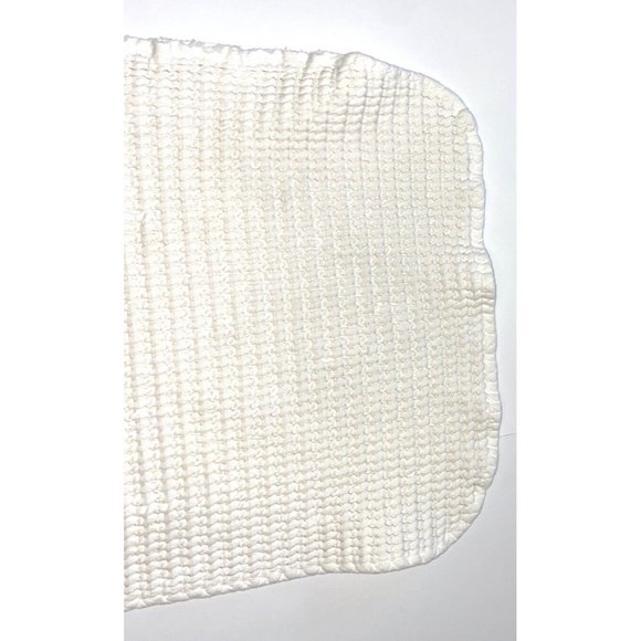 Vintage Austrian Cotton Hand Towel White Waffle Weave Kitchen Bath  High Quality - Picture 2 of 5